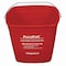 Impact Products PuraPail Sanitizing Bucket, 6 qt, Polyethylene, Red 5506-6S - alternate 1